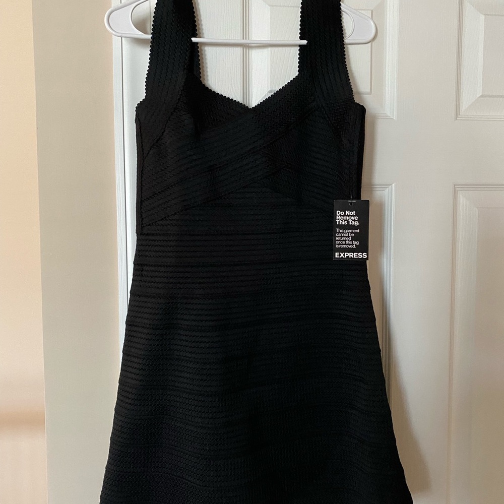 Women’s express black bandage dress